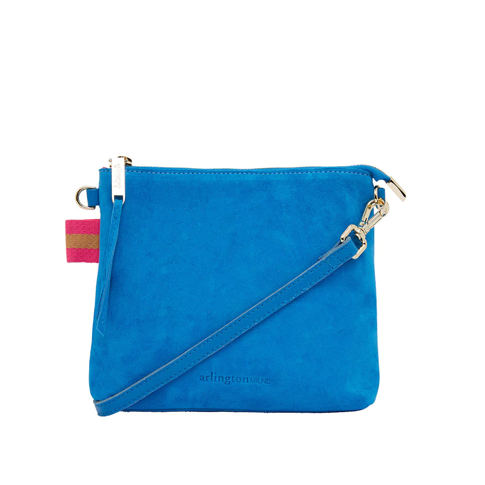 Alexis Crossbody - Blue Suede