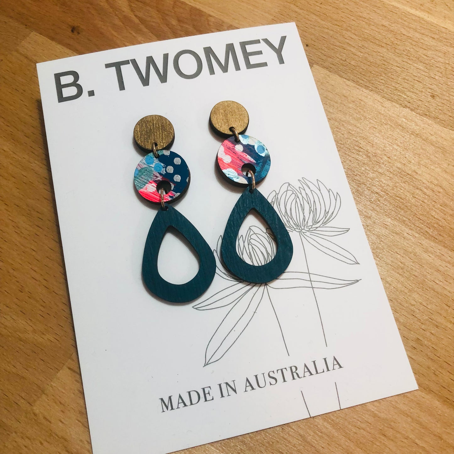 B. Twomey Drop Earrings