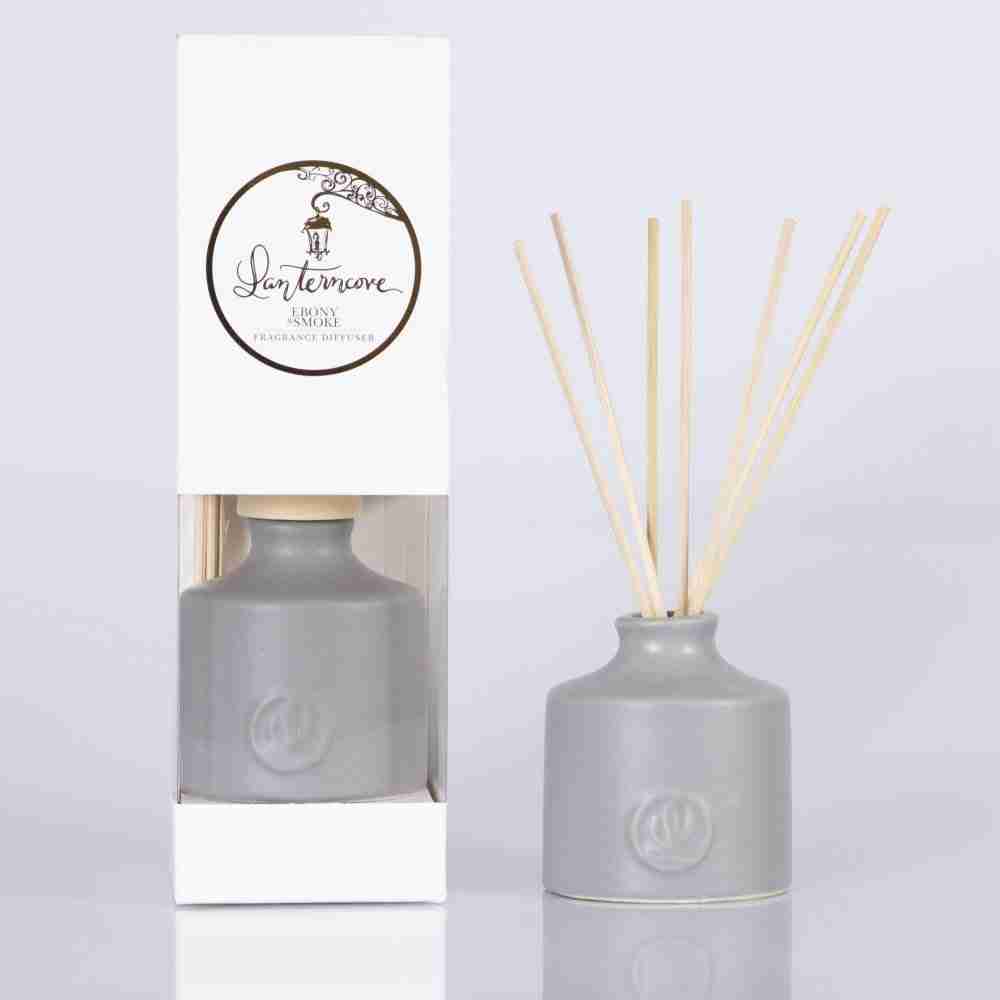 Lanterncove - Pastel – 4 oz Diffuser – Ebony & Smoke