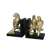 Load image into Gallery viewer, PARROT BOOKENDS | GOLD

