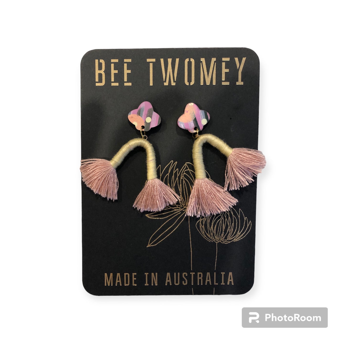 Bee Twomey Small Drop Earrings - Surgical Steel Posts