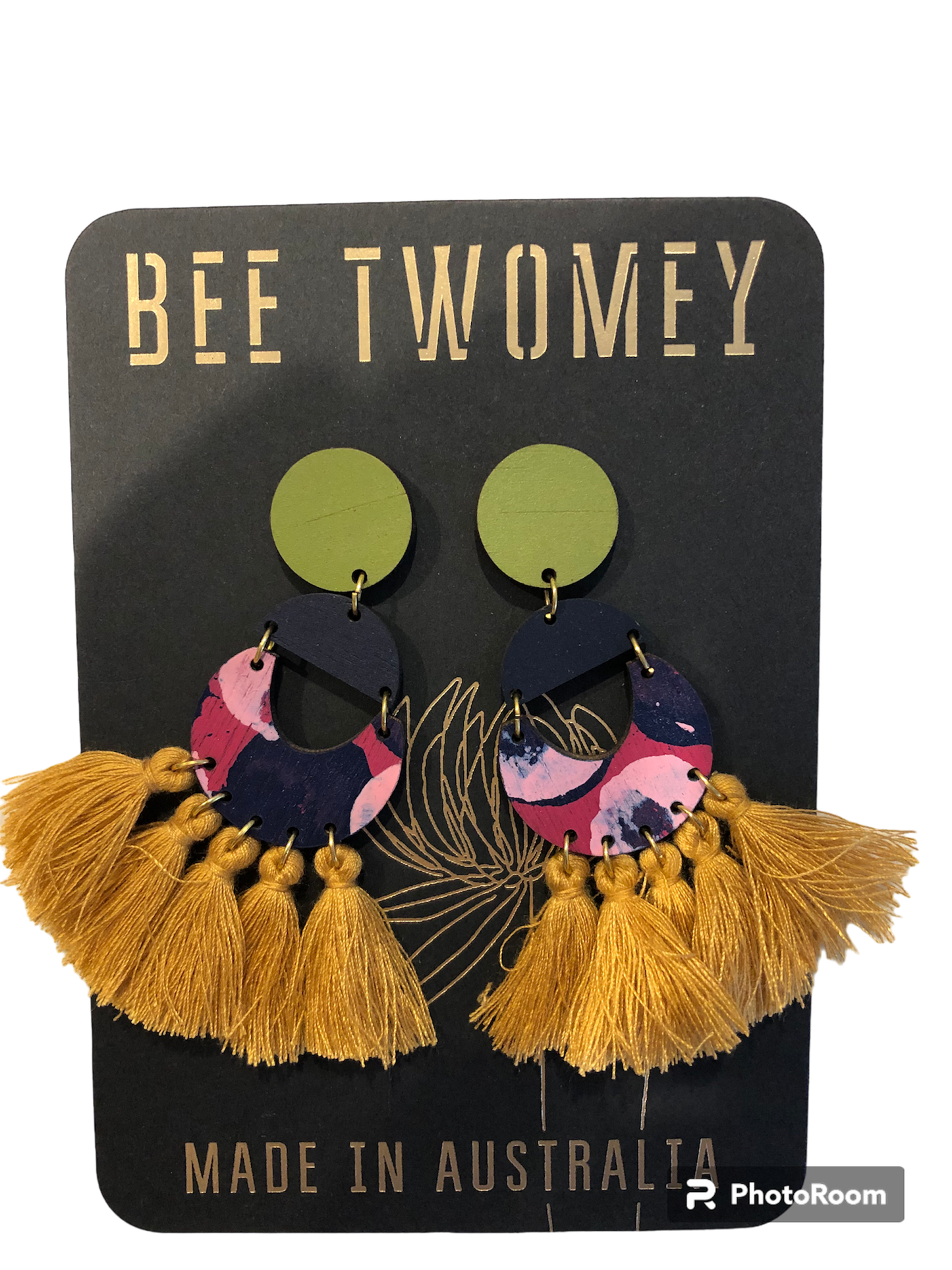 Bee Twomey Small Drop Earrings - Surgical Steel Posts