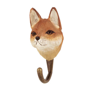 Hand Carved Red Fox Hook Regular price