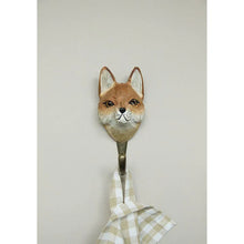 Laden Sie das Bild in den Galerie-Viewer, Hand Carved Red Fox Hook Regular price
