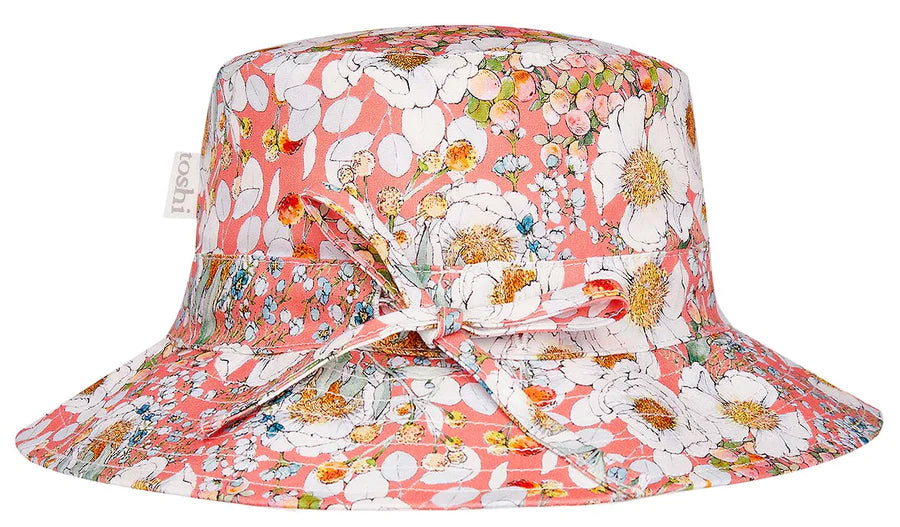 TOSHI SUN HAT Claire Tea Rose