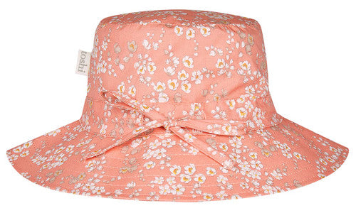 TOSHI SUN HAT Stephanie Tea Rose