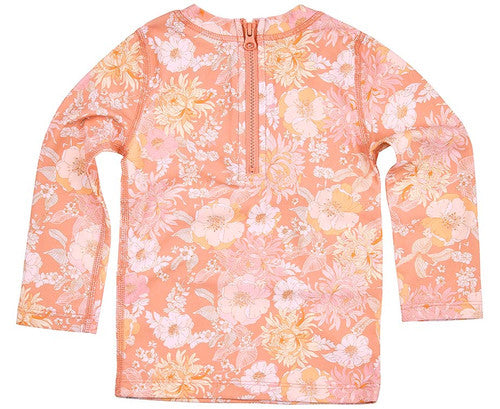 Swim Rashie Long Sleeve Tea Rose