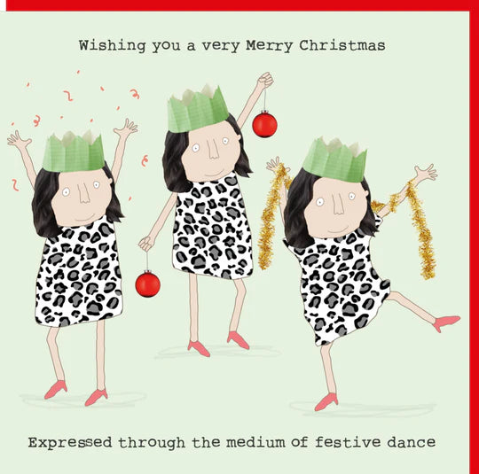 Rosie Made A Thing Christmas Card -  Alexa Deck (Copy)