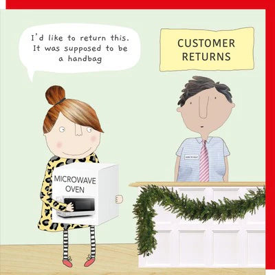 Rosie Made A Thing Christmas Card -  RETURNS