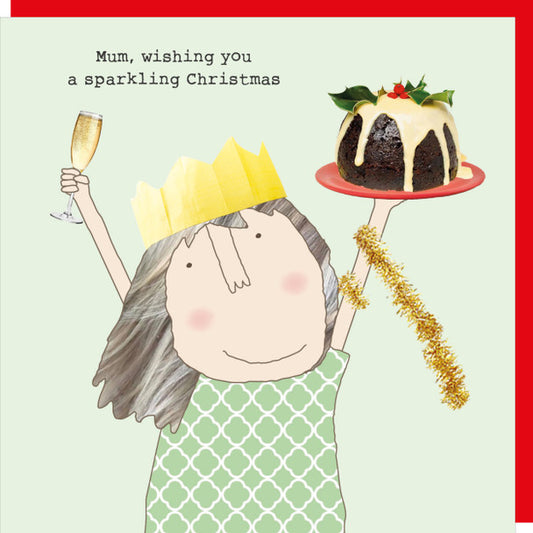 Rosie Made A Thing Christmas Card - Mum