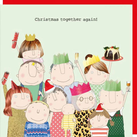 Rosie Made A Thing Christmas Card - Christmas Together Again