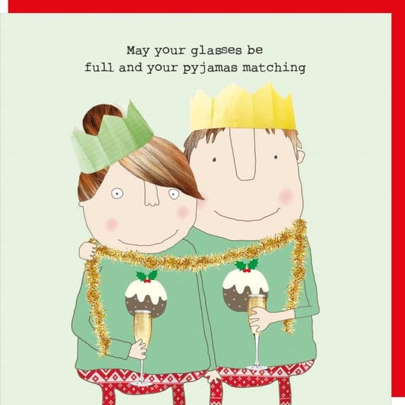 Rosie Made A Thing Christmas Card - Matching Pyjamas