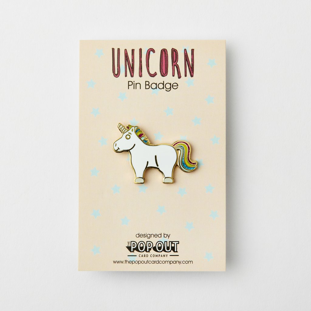 UNICORN ENAMEL PIN BADGE