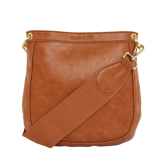 Milton Crossbody - Tan Pebble