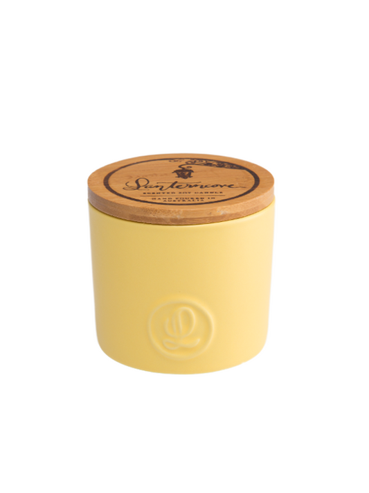 PASTEL – 8OZ SOY WAX CANDLE – LEMONGRASS & LIM