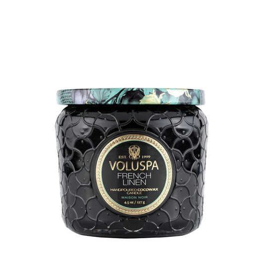 VOLUSPA French Linen Petite Jar 40hr Candle