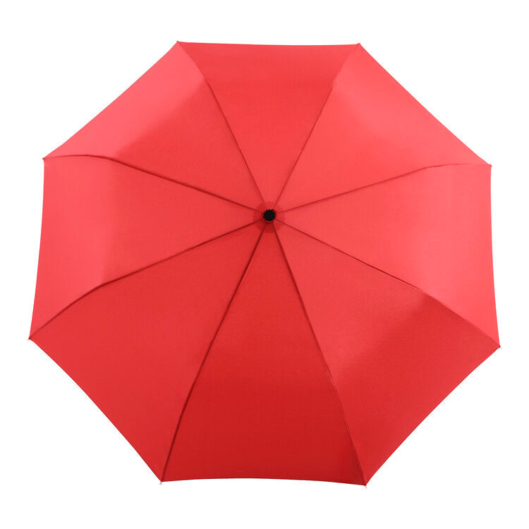 Red compact umbrella