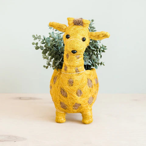 GIRAFFE PLANTER - COCO COIR PLANTER